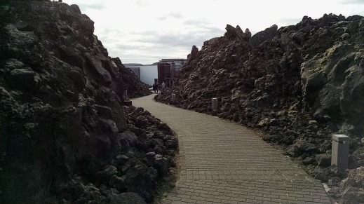 Path to Blue Lagoon- Iceland