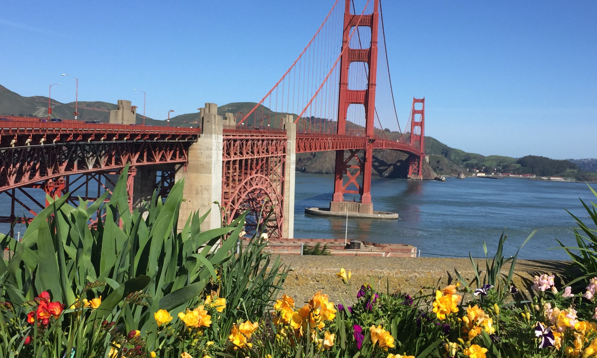 Golden Gate Bridge looking north